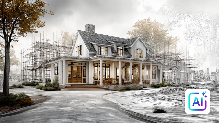 De sketch a render con IA en el proceso arquitectónico