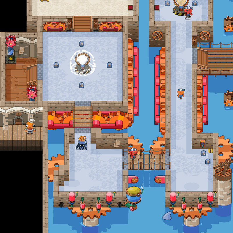 Project A.H: WhimsiWheel Pier - Dungeon - 01