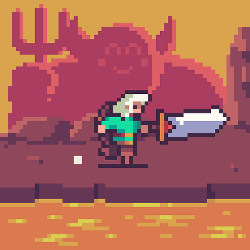 Mi Proyecto del curso: Animación de personajes en pixel art para videojuegos 