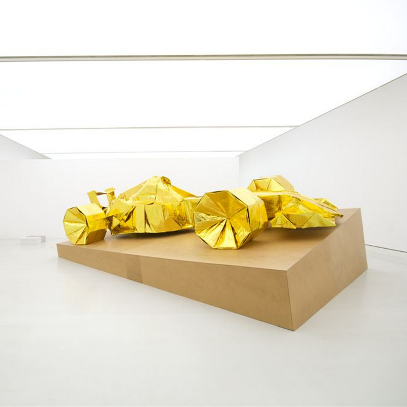 Large Format Origami Racing Car - Kunsthalle Mainz
