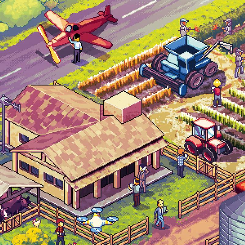 Pixel Art Cities