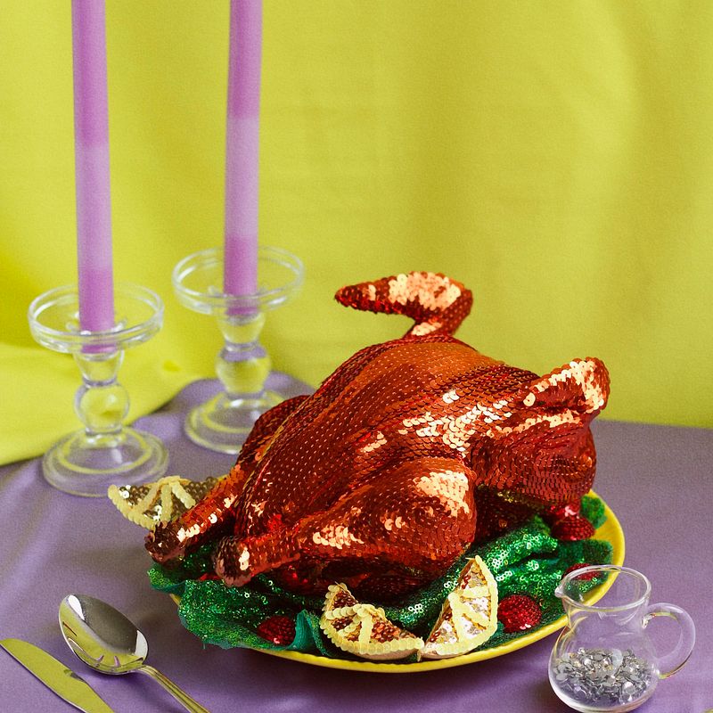 PAVO A LA LENTEJUELA 