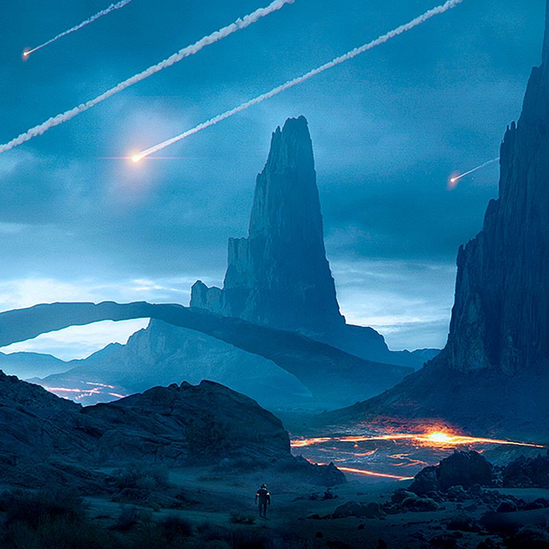 Alone in another world