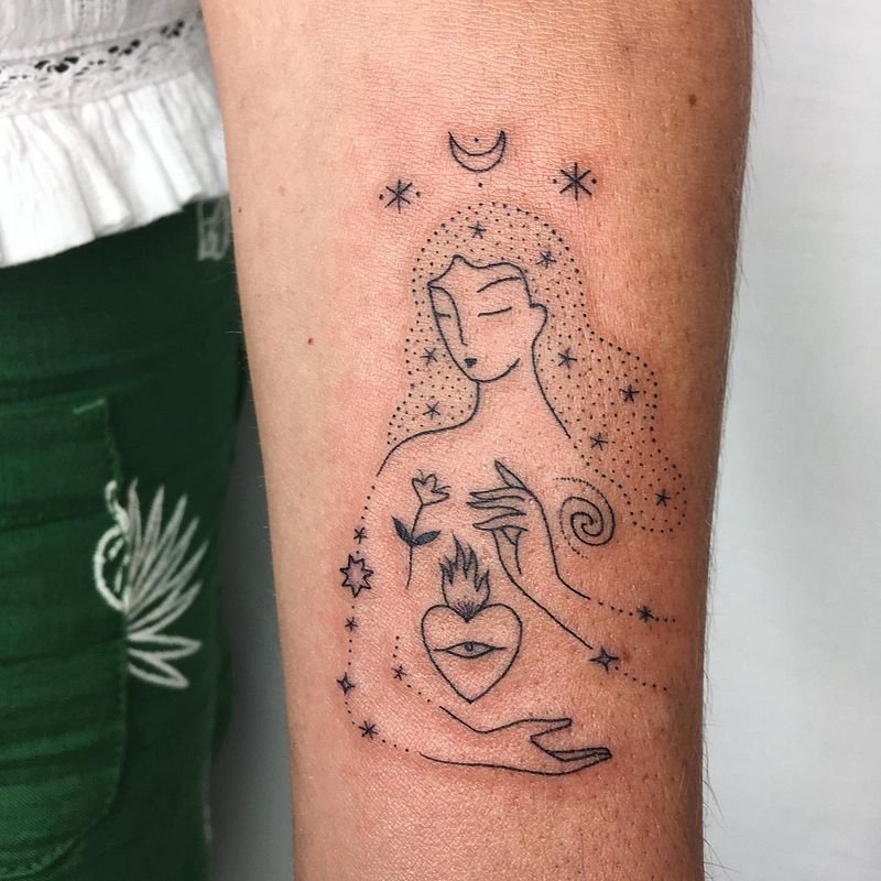 Diseño y realización de tatuajes