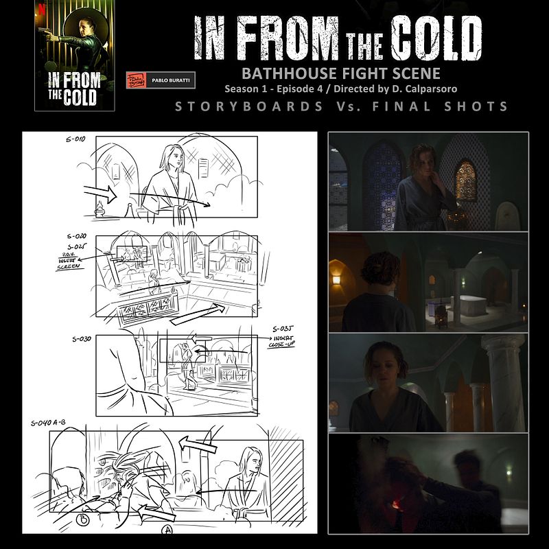 In From The Cold - Storyboards