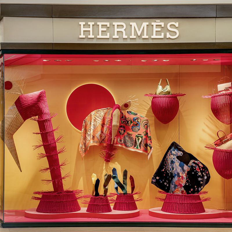 Wild Awakening — Window Display for Hermès México.