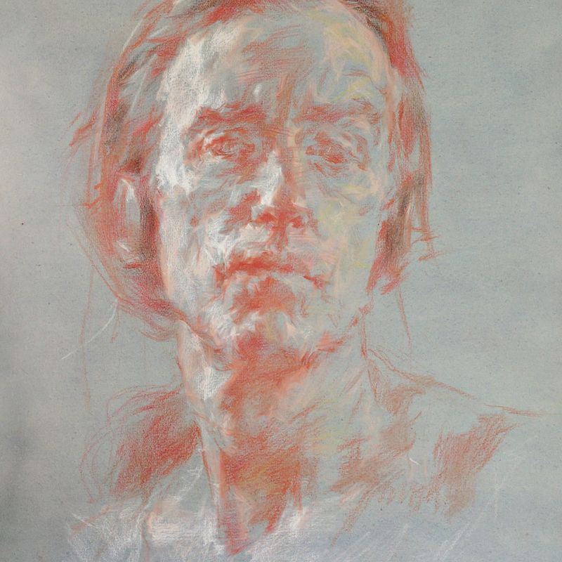 “Something interesting about the process of making portrait drawings”