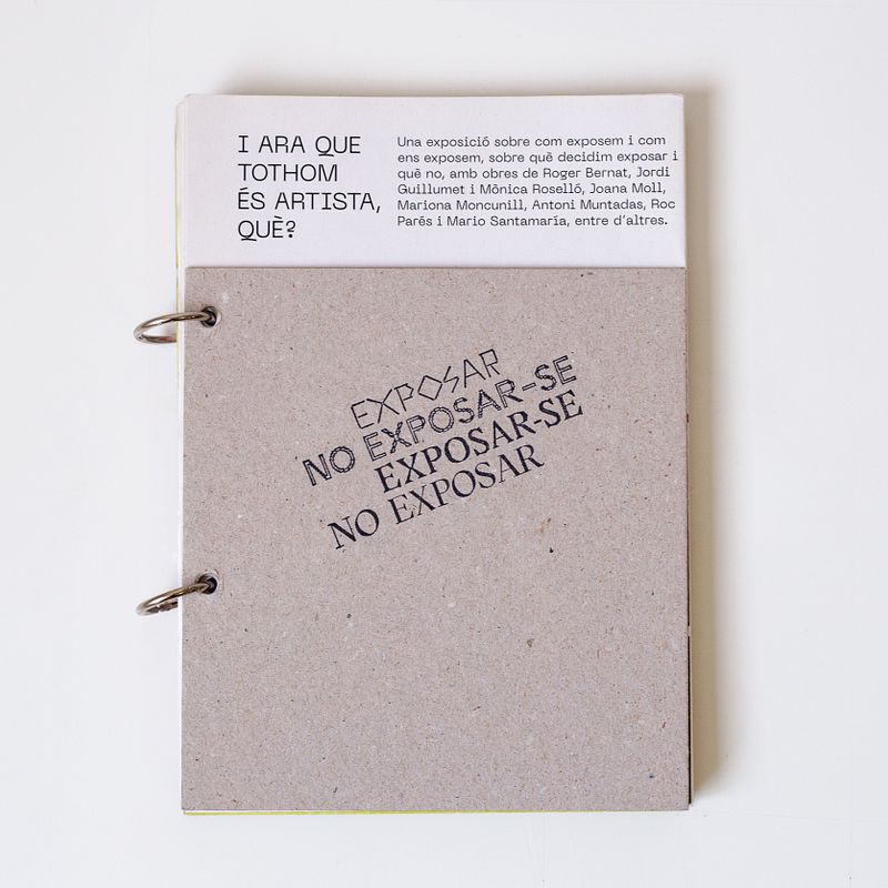 Exponer · No exponerse · Exponerse · No exponer / Publicación Modular