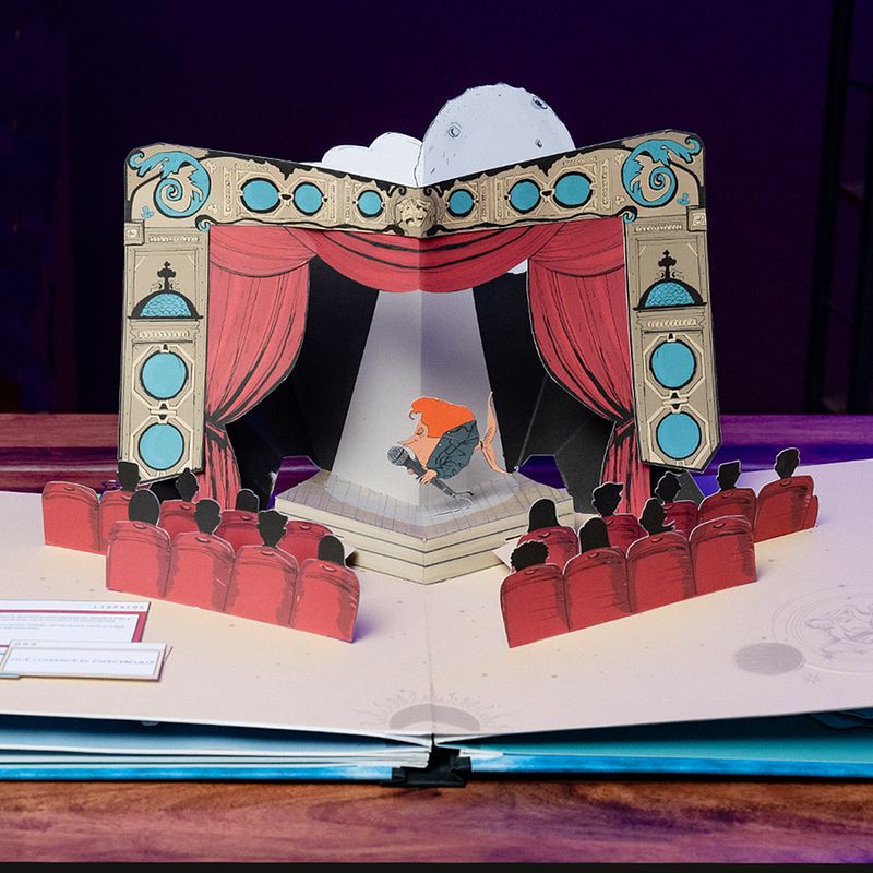 Creación de libros pop-up infantiles/ EL PEZ QUE QUERIA SER CANTANTE