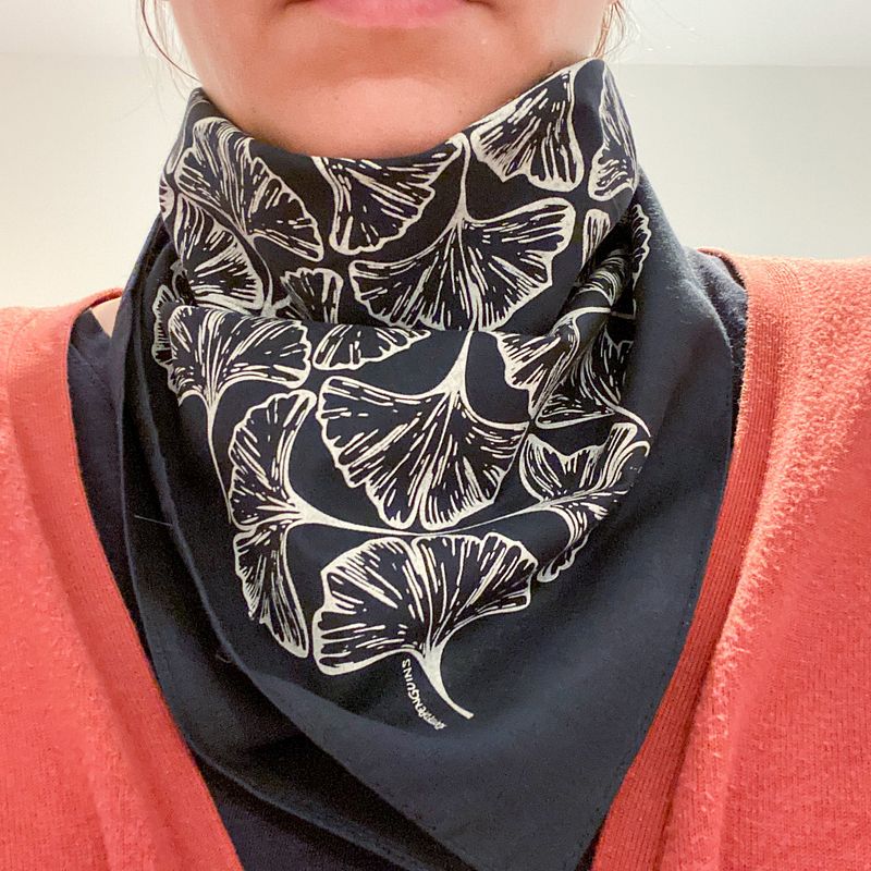 Ginkgo Leaves Bandanas