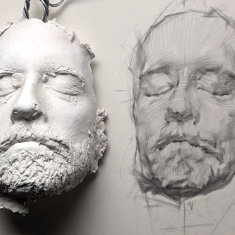 New, free video: "Dan Thompson - 'Drawing: Life Cast Fundamentals'"