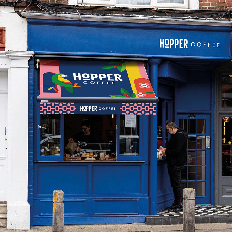 HOPPER COFFEE BRANDING