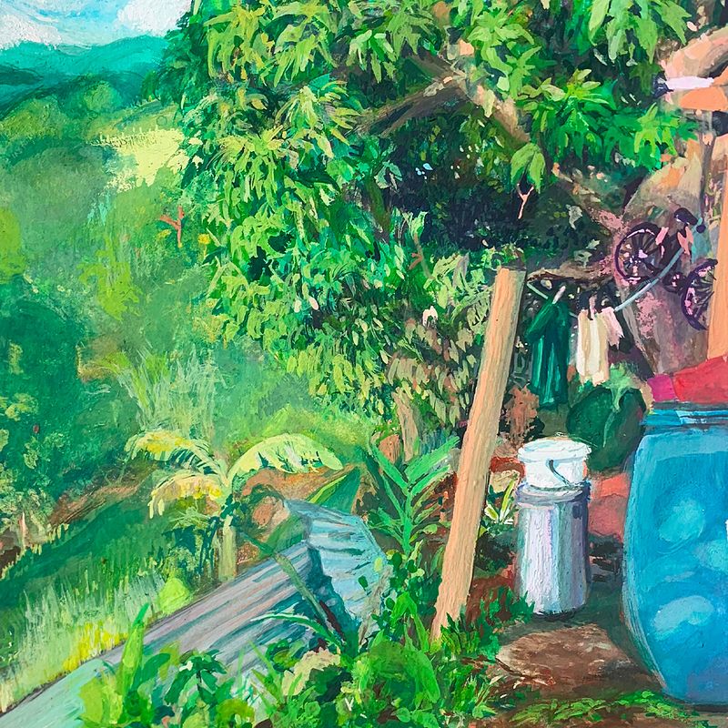 My project for course: Landscape Painting with Gouache for Beginners