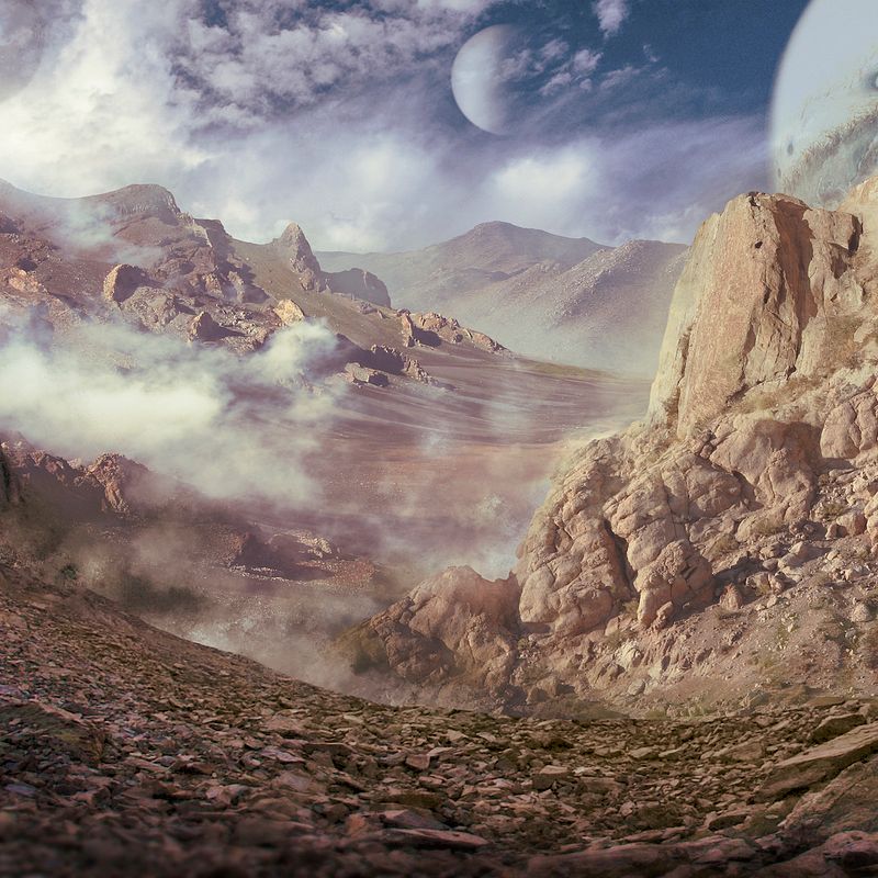 Proyecto Matte Painting, Alberto Balaguer. Curso de Carles Marsal, Creando mundos fotorrealistas.