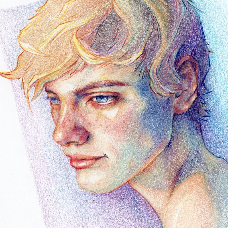 My project for course: Vibrant Portrait Drawing with Colored Pencils