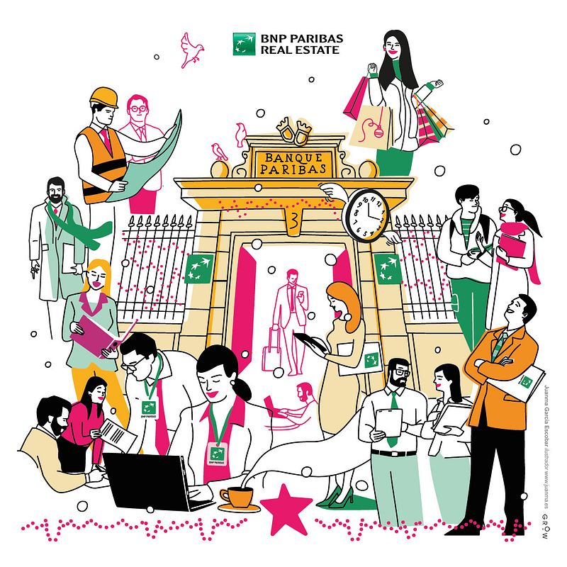BNP PARIBAS REAL ESTATE Calendario de adviento digital