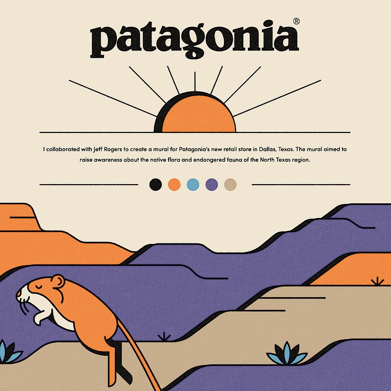 Patagonia (Store Mural)