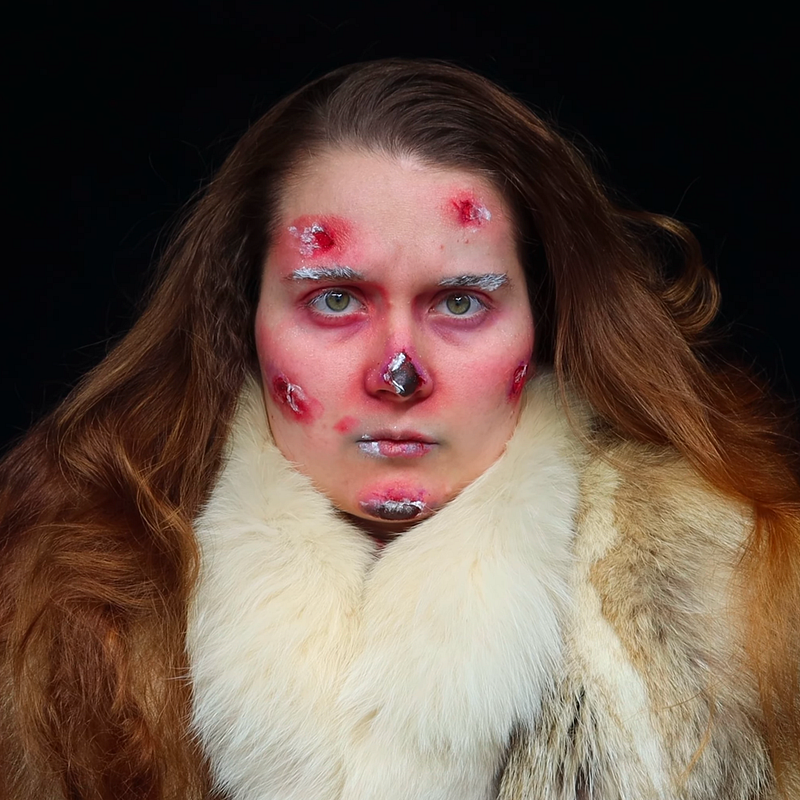Frost Bite Makeup