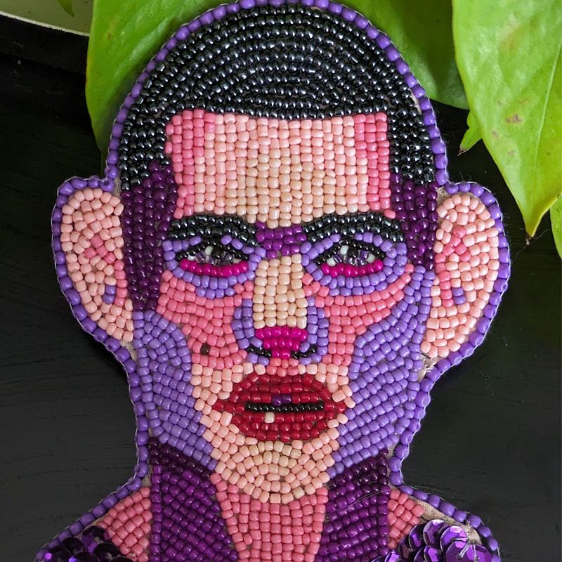 My project for course: Beaded Embroidery Portraits
