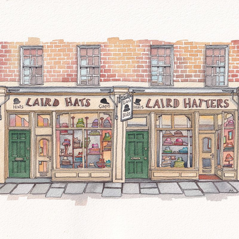 Laird Hatters shops commission