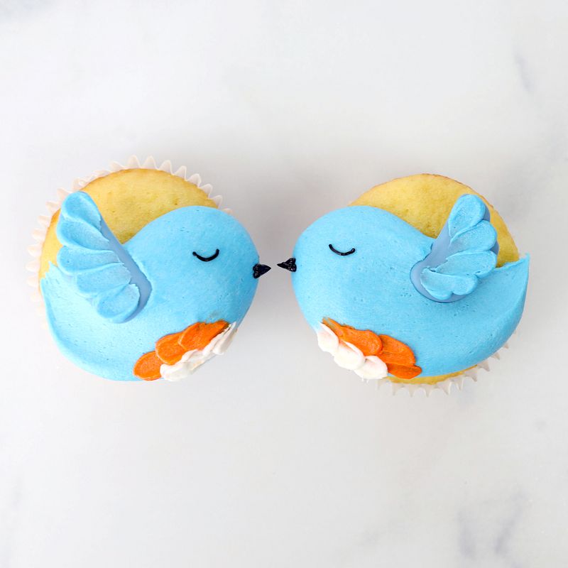 Bluebird Cupcakes