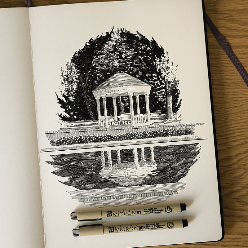 Sketch In Park