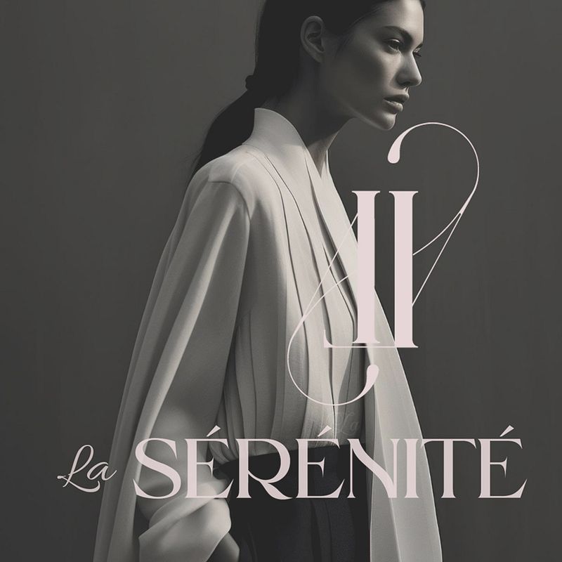 la SÉRÉNITÉ suits & accessories logo design