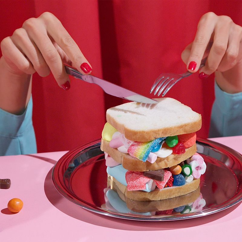 HAPPY SWEET CHRISTMAS  - PLAYFULL TAKE ON HOLIDAY EXCESS