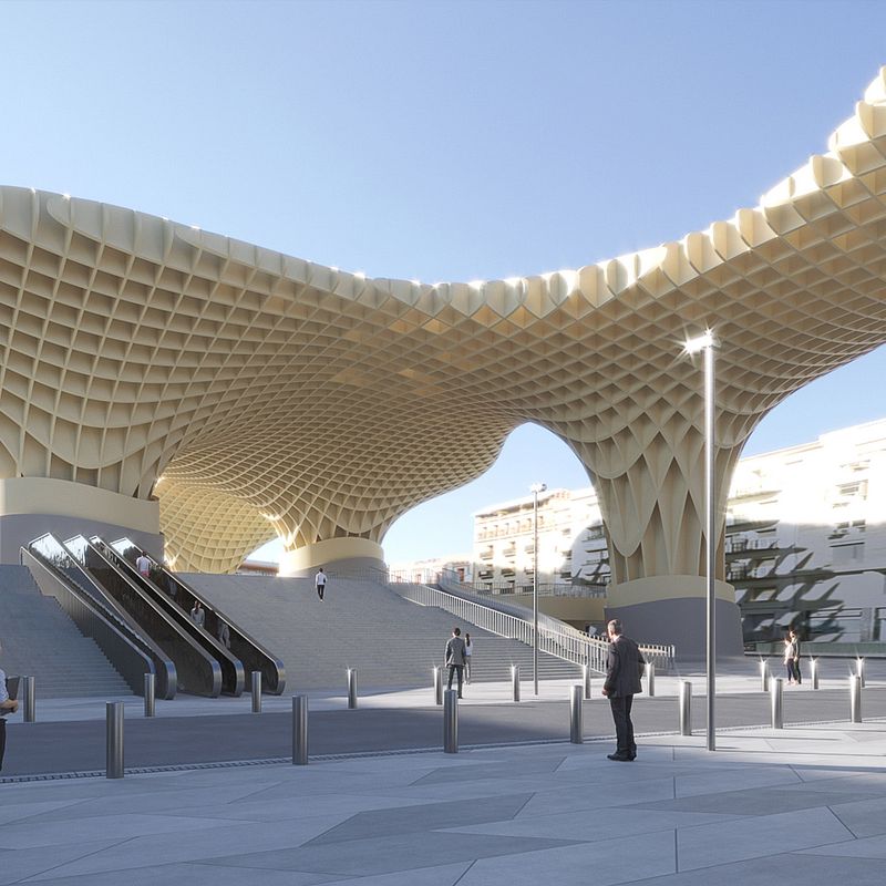 Plaza de la Encarnación de Sevilla. "Las Setas"