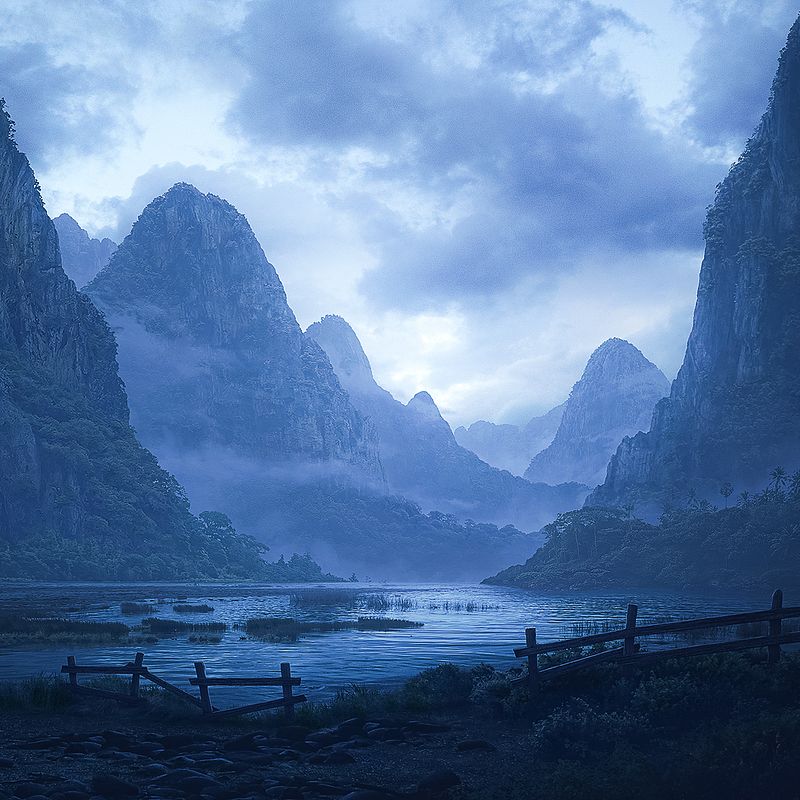 My project for course: Matte Painting of Imaginary Worlds in Photoshop