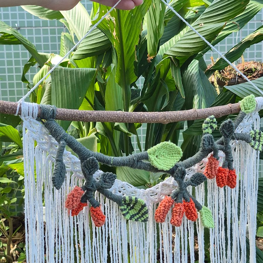 3D Tapestry in Macarame