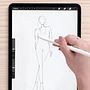 Tutorial Procreate: como fazer um croqui de moda no iPad