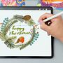 Procreate Tutorial: How to Design a Festive Greeting Card