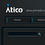 GUI - CMS Ático estudio . Desain, Pemrograman, UX / UI & Iklan proyek oleh Ático estudio - 04.09.2010