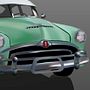 HUDSON HORNET. Een project van  Ontwerp, Traditionele illustratie y 3D van Sergio Díaz - 01.02.2012