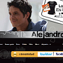Banner MySpace Alejandro Sanz. Un proyecto de Diseño de Jessica Alexandra Bustamante Fonseca - 11.10.2012