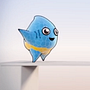 FINA World Championships 2013 mascot animation. Un progetto di  di Juan Asperó - 11.10.2013