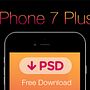 FREE iPhone 7 Plus PSD | Template #freebie #grid #black. Un proyecto de Diseño, Diseño de la información, Diseño gráfico, Diseño interactivo y UX / UI de Ana Rebeca Pérez - 21.11.2016