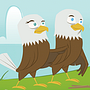Eaglets . Un projet de Illustration traditionnelle de Kathy Lea Moyou - 30.10.2014