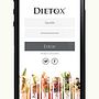 Dietox móvil App. Web Design project by allende lopez - 11.09.2014