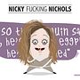 NICKY NICHOLS - Character creation Ein Projekt aus dem Bereich Design von Figuren, Grafikdesign und Traditionelle Illustration von La Gamba Negra - 29.01.2015