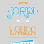 Boda Laura i Jordi. Un projet de Design  de Maider Franco Lizarralde - 19.02.2015