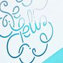 Se Feliz, tarjeta calada . Design grafic de Gimena Moya Tonelli - 05.27.2015