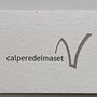 Logo CalPereDelMaset. Een project van  Br, ing en identiteit y Grafisch ontwerp van Ignacio Ballesteros Díaz - 30.09.2015