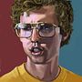 Napoleon Dynamite. Projekt z dziedziny  Sztuki piękne, Trad, c, jna ilustracja i  Malarstwo użytkownika Marco Francés Grau - 18.10.2015
