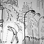 Decoración Mural Escape Room Madrid Ein Projekt aus dem Bereich Innendesign und Traditionelle Illustration von Aurora Rumí - 20.11.2015