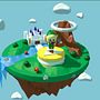Link´s ocarine - The legend of Zelda. Een project van 3D, Animatie y Grafisch ontwerp van Almudena Arroyo - 30.04.2016