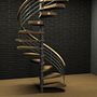 Escaleras de caracol. Un projet de 3D , et Architecture de Susana Costoya - 11.09.2015