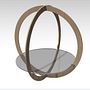 Expositor colgante madera-cristal. Un proyecto de Diseño de producto de Juana María Victoria Sardón - 27.09.2016