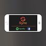 Spotify Sync App. Programming, Art Direction, Advertising, and UX / UI project by Carlos de Juana Jiménez - 11.14.2016